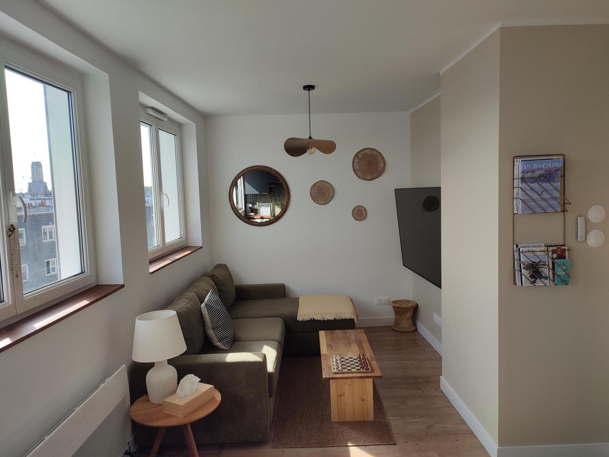 Thelighthouse Logement Cozy Idealement Situe Calais Exteriör bild